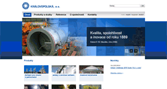 Desktop Screenshot of kralovopolska.cz